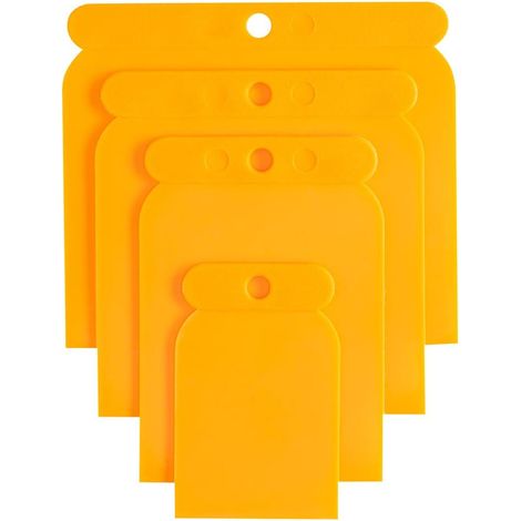 Spatules Flip-Flops Lot de 4 Pièces en Plastique Pour Réparer les Trous Bouton D'inégalité Robuste Facile À Nettoyer Précis (1/5)