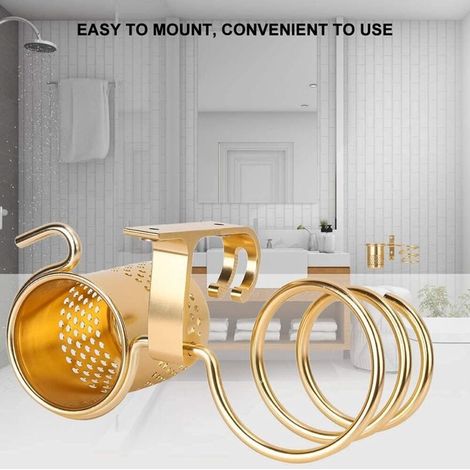Support universel réglable pour pommeau de douche, ventouse, fixation murale, accessoires de douche (1/3)