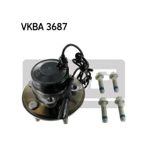 Kit de roulements de roue SKF VKBA 3687 JAGUAR C2C10367 C2C1064 C2C1141 C2C14611