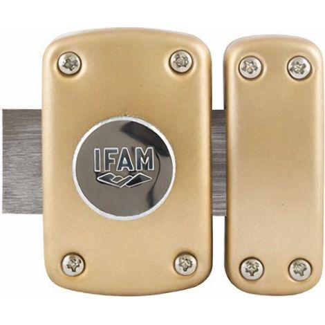 Pulsante di chiusura B6 / cilindro 45mm variato - 5 chiavi reversibili - cilindro D23mm - IFAM - 28450 (1/3)