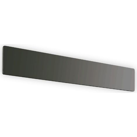 Ideal Lux applique moderna Zig Zag 1 luce LED integrato nero metallo (1/3)
