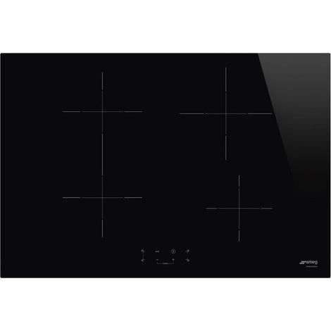 Smeg Universal SI1B2742D piano cottura Nero Da incasso 75 cm a induzione 4 Fornelli