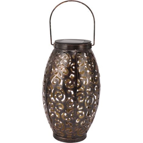 Lanterne Solaire Suspendue, Lanterne Solaire de Jardin à Panneau Solaire en Silicium Polycristallin (1/5)