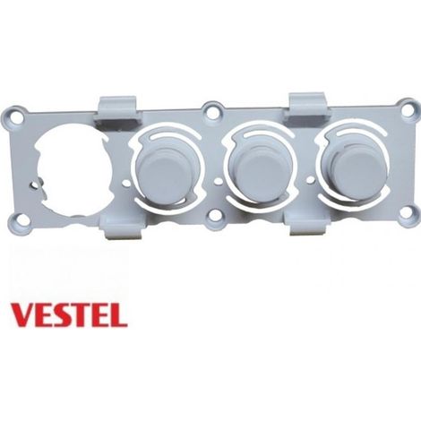 TASTIERA 3 TASTI PULSANTI CRUSCOTTO LAVATRICE VESTEL TECHWOOD ATLANTIC EUREKA