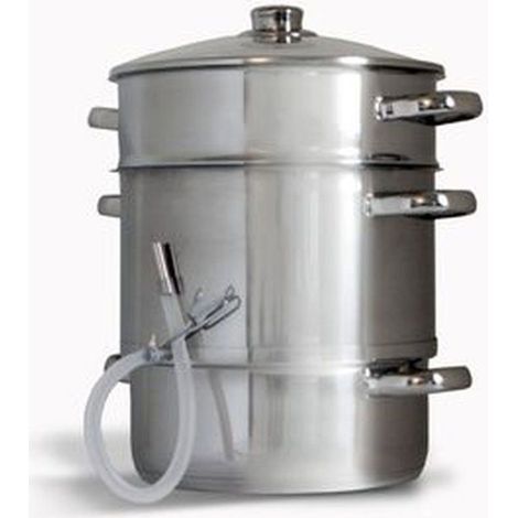 Marmite - BAUMALU - Extractor de jugo 26 - Inox - Multiuso - Gran capacidad