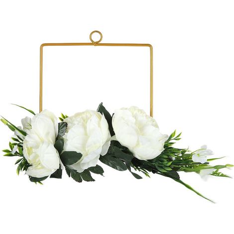 Couronne artificielle en métal, décoration de mariage, fleurs artificielles-Online Store (1/5)