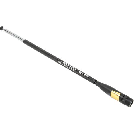 Antenne télescopique BNC 95MHz‑1100MHz pour talkies-walkies TK100 TK200 TK210