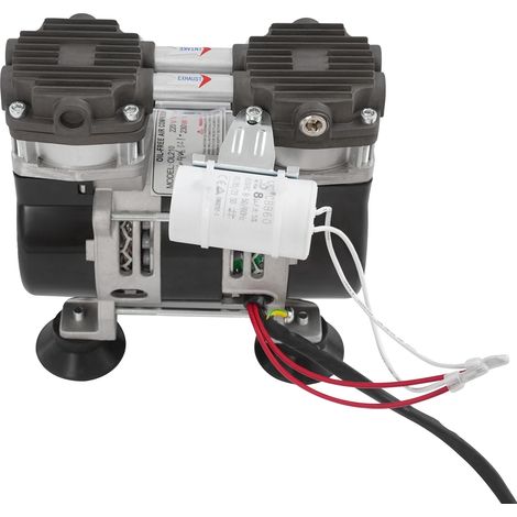 Pompa per vuoto, 230 W, vuoto -90 kPa, pressione massima 2,8 bar, portata 58 l/min, livello di rumorosità 56 dB. (1/5)