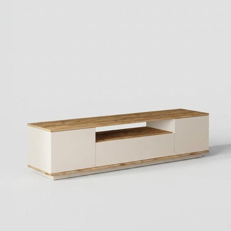 TV-Lowboard mit Türen und Regalböden 180 cm Xavor (1/4)