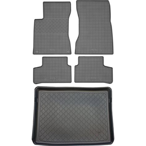 Mercedes Clase B W247 Sports Tourer VAN (5 puertas) desde 01.2019 SET - alfombrillas de goma para coche + alfombrilla para maletero