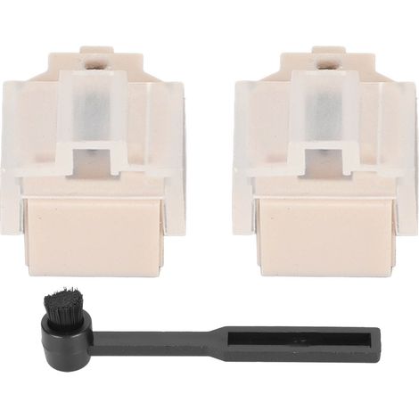 2 Pièces Stylus Platine Vinyle avec Brosse de Nettoyage pour AT LP60, AT PL300, AT LP60XBT, USB