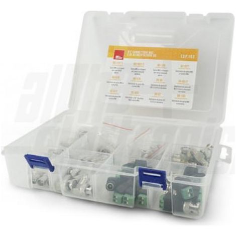 Alpha elettronica kit connettori adattatori bnc e di alimentazione (1/4)