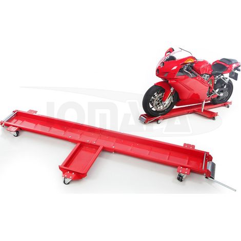 Portamotos/transportador de motos 550kg aparcar motos plataforma (1/5)