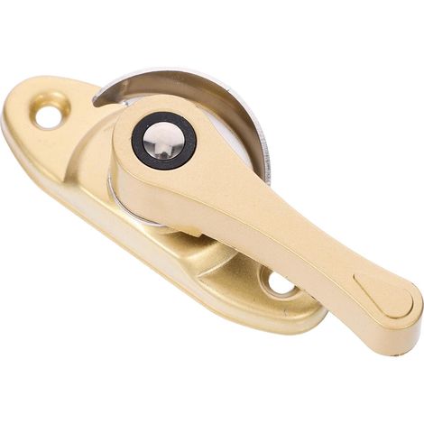 Lot De 2 Verrous De Châssis Pour Fenêtres Coulissantes Or, Sécurité Garçon Et Filles Anti-intrusion, Loquets Universels Pour Fenêtres à Guillotine, Accessoires Efficaces Pour Maison Et Bureau