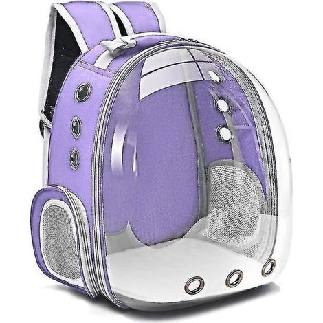 Sac à dos chat transport chaton extérieur bulle transparente voyage sac à main petit animal portable