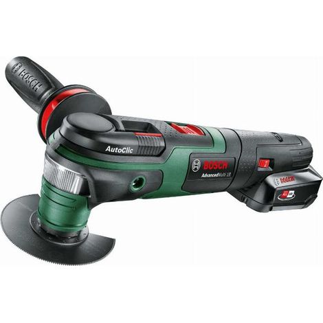 Cortadora-lijadora BOSCH Advanced Multi 18 18V + 1 batería 2,5 Ah - 0603104001 (1/10)