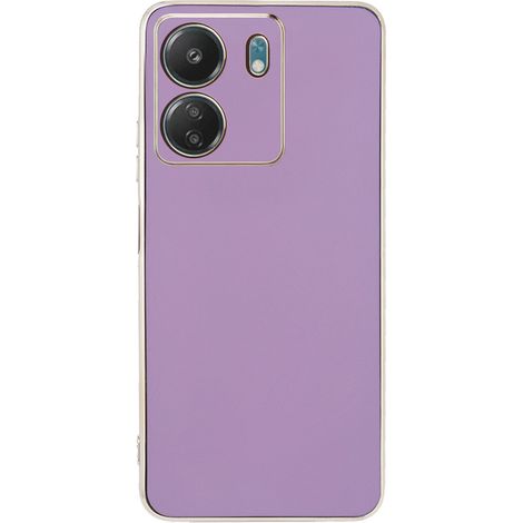 Funda para Xiaomi Redmi 13C / Poco C65, Glamour CamShield, color morado.