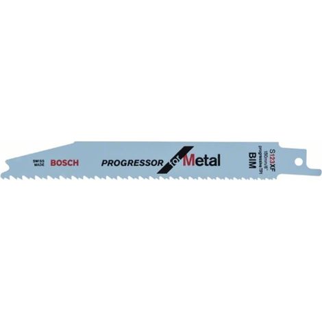 Bosch S 123 XF Progressor hoja de sierra sable bimetal 150 mm