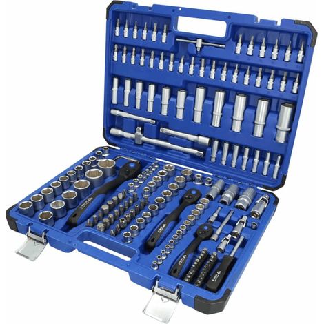 Juego de llaves de vaso, 172 pzs, 1/4", 3/8", 1/2" (1/5)