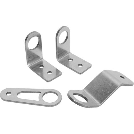 Kit de fixation de radiateur à boulonner, support de montage métallique renforcé pour moteur Honda Civic EG DC2 EK K-Swap K20-K24 (1/5)