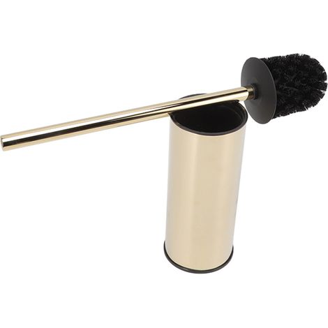 WC-Bürstenhalter-Set aus Edelstahl, bodenstehend, für Badezimmer, Zuhause, hohe Ausführung (1/5)