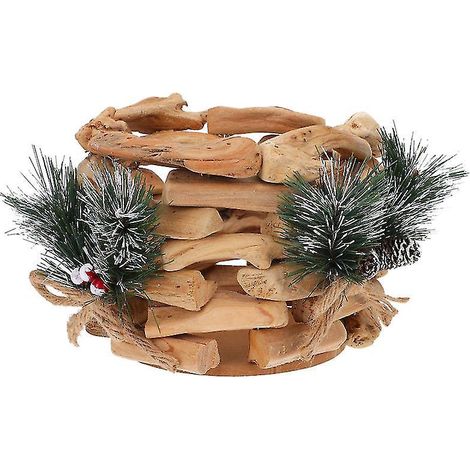 1 chandelier en bois de Floodwood (1/3)