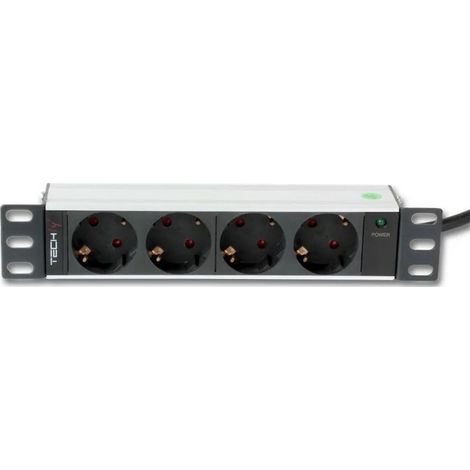 Regleta 10' 1U X4 - Tomas Schuko