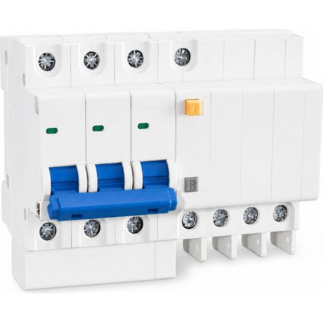 3P 16A C curve 6kA EN61009 400V RCBO (1/5)