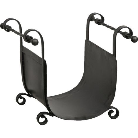 PORTARIVISTE in Ferro BATTUTO Finitura Nera L45XPR44XH38 CM (1/4)