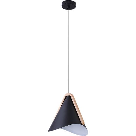 Luce appesa Neva Metall Matt Black E27 1x Max 40W H: 120 cm L: 24,5 cm Dimmabile (1/4)