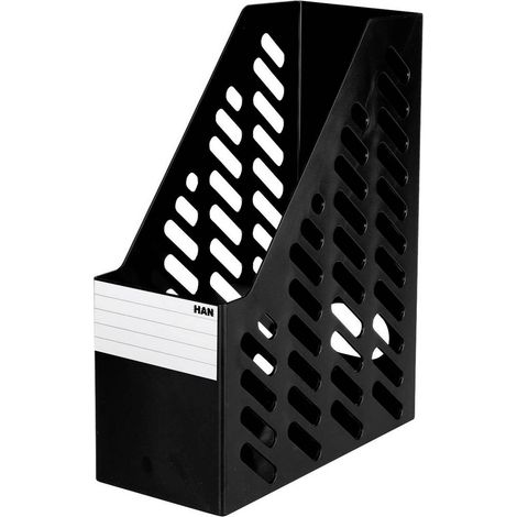 HAN KLASSIK XXL 1603-13 Porta riviste DIN A4, DIN C4 Nero Polistirolo 2 pz. (1/3)