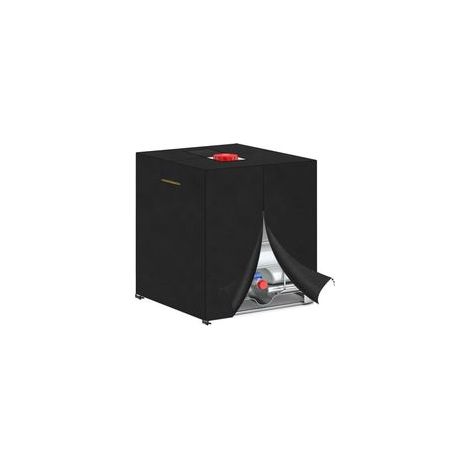 Housse de Protection pour Réservoir d'eau 1000 L Bache Couverture Réservoir IBC d'eau de Pluie, Housse Cuve 1000L(120x100x116cm)