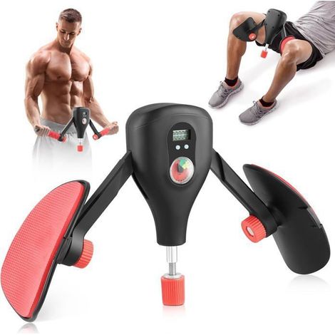 Exerciseur de cuisse - Hip Trainer - 0-77lb - Résistance réglable - Compteur numérique - Multifonctionnel (1/5)