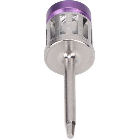 Tournevis à implant dentaire HEX0.9 en acier inoxydable, outil professionnel pour système Xive, couleur violette, taille unique, 1 pièce. (1/5)