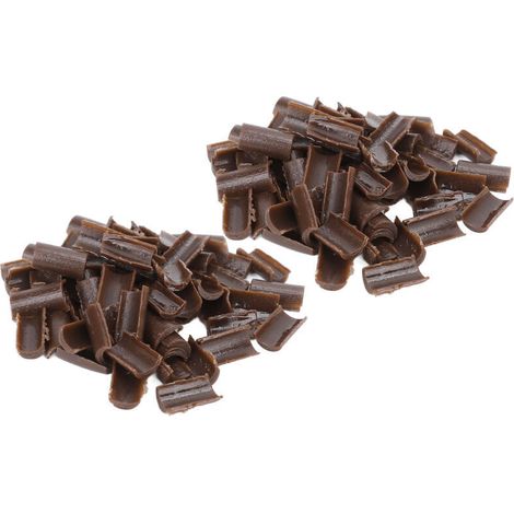 2 Sachets de Perles à Extensions Capillaires U Tip en Résine pour Salon à Domicile, Brun (1/5)