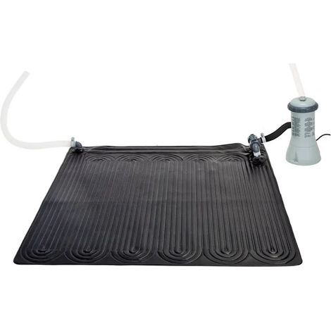 Pannello solare per scaldare l'acqua della piscina aumento di circa 3°- 5° C