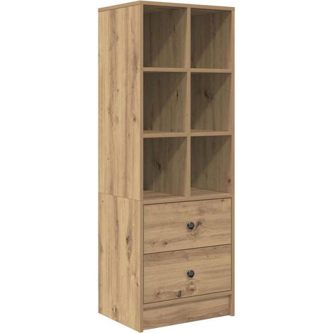 Credenza  Madia  Buffet con cassetto Rovere artigianale 45,5 x 34 x 127 cm CDS19602 (1/5)