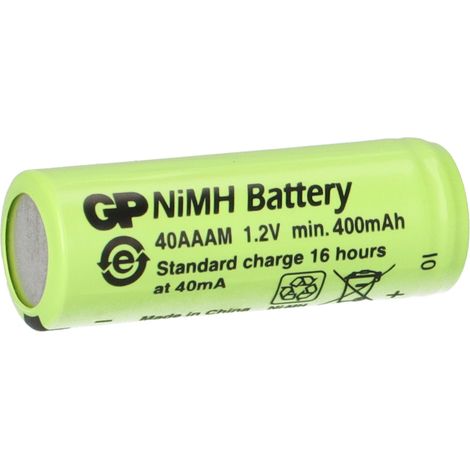 1x GP Akku 2/3 AAA 1,2V / 400mAh GP40AAAM (1/5)