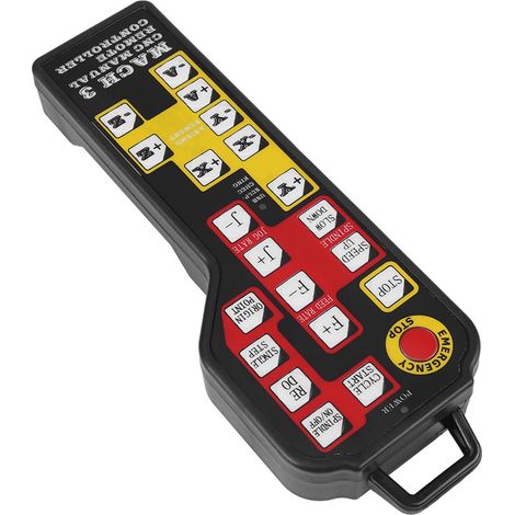CNC-Graviermaschine, manueller Controller, USB-Anschluss, 4-Achsen-Steuerung für Mach3 (1/5)
