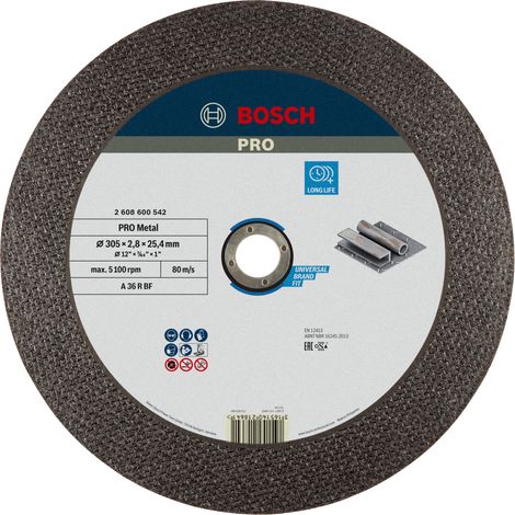 Bosch PRO Metal Gebundene Trennscheibe, 300 x 2,8 x 25,4 mm