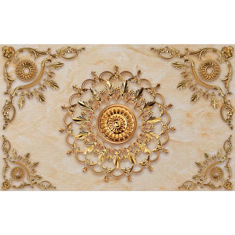 Papier peint panoramique - Baroque 3D - 325 cm x 203 cm (1/2)
