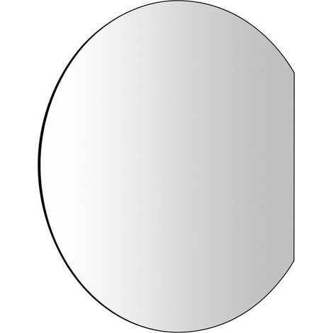 Miroir rétroéclairé LED DARA CUT 20W, ø 100x90cm, feuille chauffante (1/4)