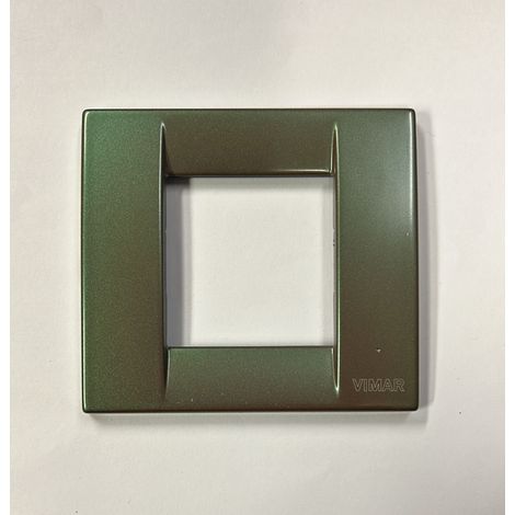 VIMAR - PLACCA IDEA 1-2 MODULI COLORE PETROLIO