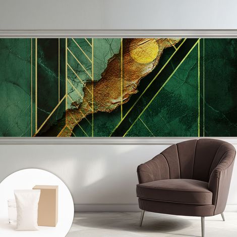 Carta Da Parati - Murale Alla Moda Decorazione - Camera Da Letto - Con Colla Gratuita tensione geometrica 250x104 cm (1/5)