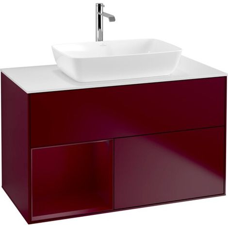 Villeroy & Boch F771HBHB Meuble sous lavabo Finion F77 (1/2)