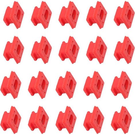 Lntyq Lot de 20 bandes à œillets pour tableau de bord E46 3 E65 E66 7 Series X3 E85 51458266814 (1/5)