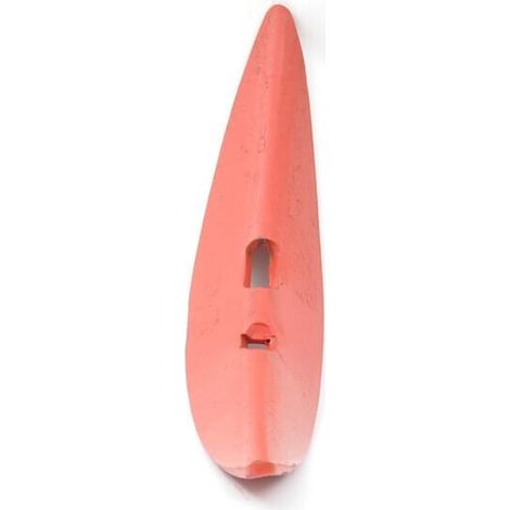 Punta de cultivador 400 x 80 x 8 mm reversible curvada 2 orificios UNIVERSAL CP408239
