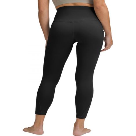 Pantalon taille haute couleur chair, effet ventre plat et fesses galbées, couleur unie, moulant, séchage rapide et respirant - Couleur : Noir - Taille : XXL (1/5)
