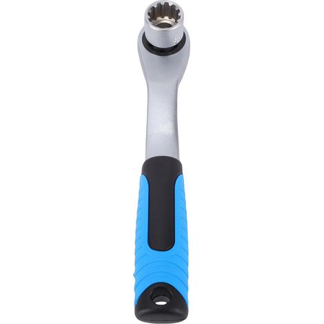 Ensemble D'outils de Retrait Fixations Efficaces, Douilles à Cliquet Traversantes pour Espaces Restreints et Démontage Rapide, Matériau en Acier CrV, 15 Pièces - (1/5)
