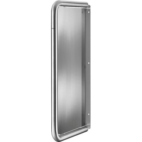 Paroi de protection pour urinoir Delabie en acier inoxydable TU 1.4301 satiné